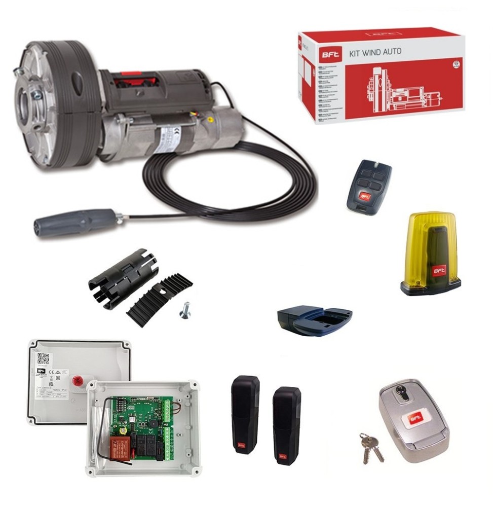 Kit BFT Wind AC A 170kg con elettrofreno