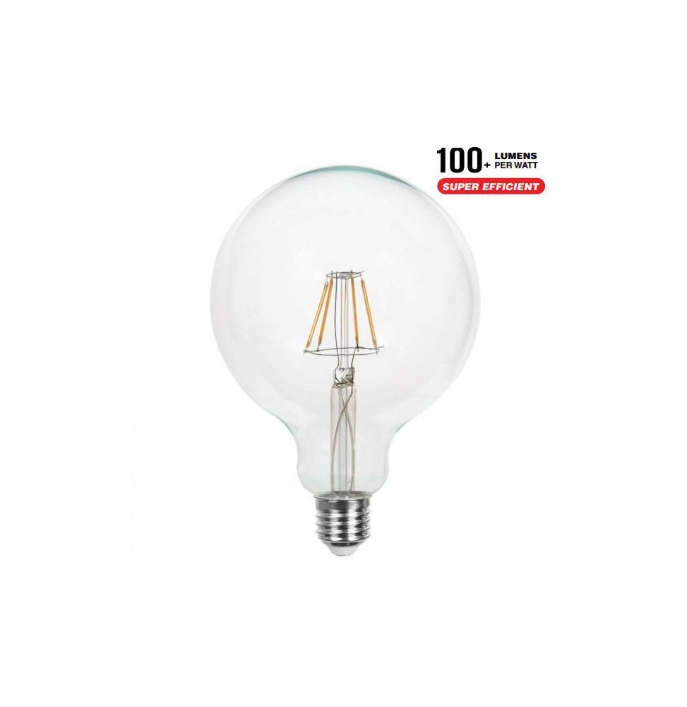 Globo LED E27 10W filamento bianco freddo - SKU214424