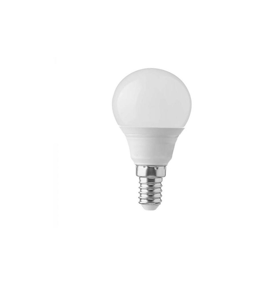 Lampadina LED attacco E14 6.5W bulbo bianco freddo con CHIP LED SAMSUNG - SKU21865